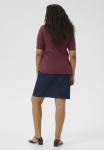 Футболка Kaffe Curve CARINA, Windsor Wine/Dark Red - фото 3