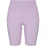 Леггинсы Urban Classics Color Block Cycle Short, фиолетовый - фото 3