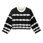 Укороченный джемпер Iro Wahib IRO NIGHT, черный - фото