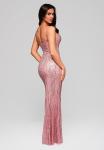 Ombre Вечернее платье в розовом цвете - фото 4