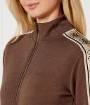 Свитер Бритни Regular fit Guess Active, коричневый - фото 4