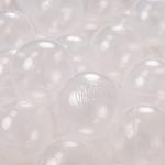 KiddyMoon, Шары пластиковые 6см прозрачные 1200/6см - фото