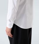 Хлопковая рубашка с добавками Prada, белый - фото 6