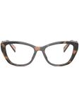 Очки PR 19WV Prada Eyewear, коричневый - фото