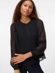 Блуза VERO MODA VMPETRA, Black - фото 2