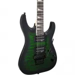 Электрогитара Jackson Dinky JS32Q DKA Arch Top, прозрачный зеленый градиент - фото 5