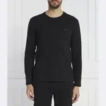 Длинный рукав Mix&Match стандартного кроя Boss, черный - фото