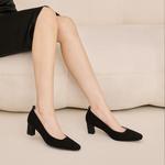 Туфли на высоком каблуке женские черный 7Or9 - фото 7