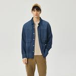 CAT Мужская синяя рубашка - фото 8