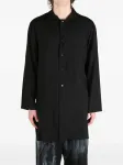 Рубашка на пуговицах Yohji Yamamoto, черный - фото 3