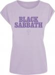 Футболка Black Sabbath Typo Cross, фиолетовый - фото