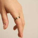 Кольцо Hillary Burker, серебро - фото 3