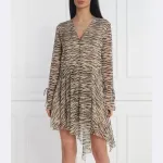 Платье Patrizia Pepe, бежевый - фото