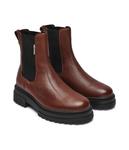 Кожаные сапоги казиди Tommy Hilfiger, коричневый - фото 3