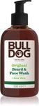 Оригинальный очищающий гель для мытья бороды и лица для мужчин Bulldog, „du viename“ 300 мл - фото