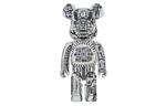 BE@RBRICK Белая хром hr giger - фото 4