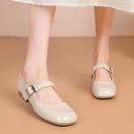 Туфли Мэри Джейн женские Josiny, бежевый - фото 7