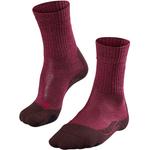 Женские шерстяные носки TK2 Falke, фиолетовый - фото