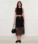 Топ cropped fit Marc Cain, черный - фото 2