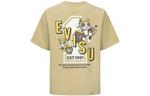 Футболка унисекс Evisu, цвет Apricot - фото 5