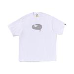 Футболка с принтом логотипа A BATHING APE, белый - фото