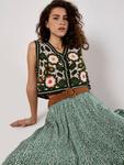 Юбка Apricot Polka, зеленый - фото 4