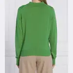 Шерстяная рубашка-поло стандартного кроя Samsøe Samsøe, зеленый - фото 3