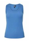 Топ TANK PCMAY Pieces, синий - фото 5