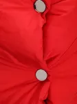 Стеганый шарф на пуговицах Sportmax, красный - фото 3