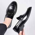 Черные туфли Dress Shoes Men's Black SHUPATE, однослойные - фото 5