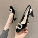 Туфли женские на высоком каблуке Zubumei, черный - фото 3