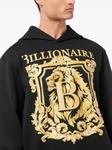 Толстовка с логотипом Billionaire, черный - фото 4