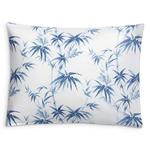 Подушка Matouk Dominique Standard Sham, синий - фото