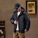 Jeep Унисекс пуховик, Black - фото 4