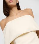 Топ с открытыми плечами Toteme, бежевый - фото 4