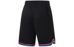 Li Ning ПОДКЛАДКА Мужские баскетбольные шорты, Черный - фото 2