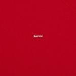 Толстовка Supreme Small Box Raglan Crewneck, красный - фото 2