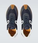 Кроссовки flow runner с замшевой отделкой Loewe, синий - фото 4