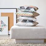 Подушка twentyfour Triangulus, 50 см цвет pistaziengrün/hellgrau - фото 3