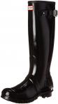 Женские дождевые сапоги Hunter Original Tall Gloss - Черные - фото