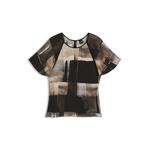 Блузка прямого кроя с современным принтом Boss, Patterned - фото