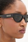Солнцезащитные очки Gucci, черный - фото 6