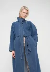 Тренчкот обьтринна Object, Medium Blue Denim - фото 4
