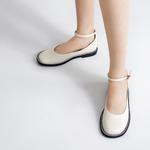 Туфли Мэри Джейн женские розовые/белые Charles&Keith - фото 4