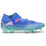 Футболка Future 7 Ultimate FG/AG 'Королевский синий зеленый' PUMA - фото 2