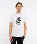 Футболка Regular fit Karl Lagerfeld, белый - фото 3