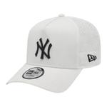 New Era Бейсболка унисекс белая, White - фото