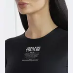 Укороченная футболка Versace, черный - фото 4