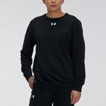 Толстовка rival fleece 2.0 crew pullover 'black' Under Armour, черный - фото 4
