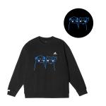 Adidas LABEL Свитшот Unisex Black Crew Neck Moderate Regular - фото 3